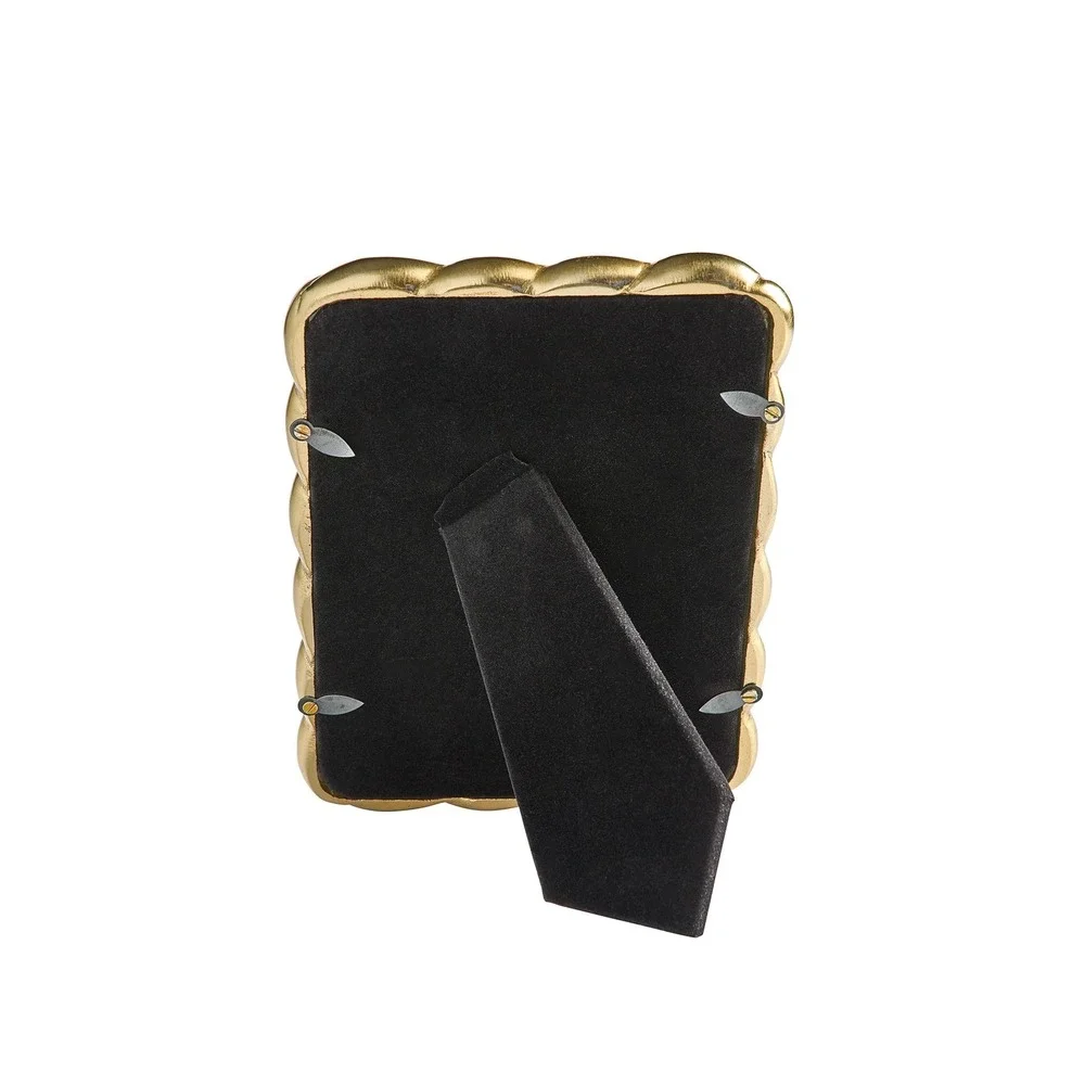 Better Homes & Gardens 5x7 Picture Frame – Gold‎ Rope Metal Tabletop Photo Frame